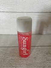 Vintage Sungirl Brand Pink Glitter SPF 30 Waterproof UVA Gel Sun Protect NOS