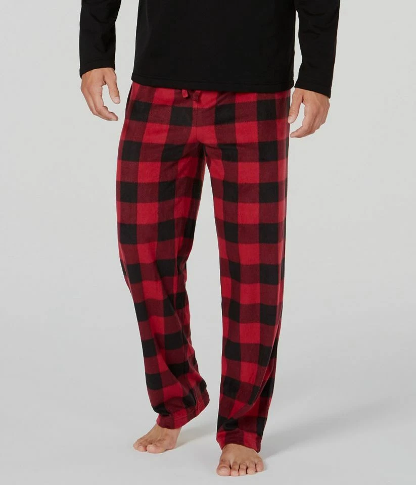 Activar Destierro águila $44 Habitación Club Para Hombre Pijama Rojo a Cuadros PJ Pantalones de  Lanza Cálida Salón Ropa de Dormir M 732997175057 | eBay