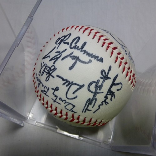 2010 MLBP Cincinnati Reds Collectors Team signierter Autoball & Etui - Bild 8 von 12