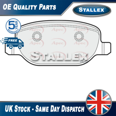 Fits Alfa Romeo 159 Brera Spider Brake Pads Set Rear Stallex 77364273