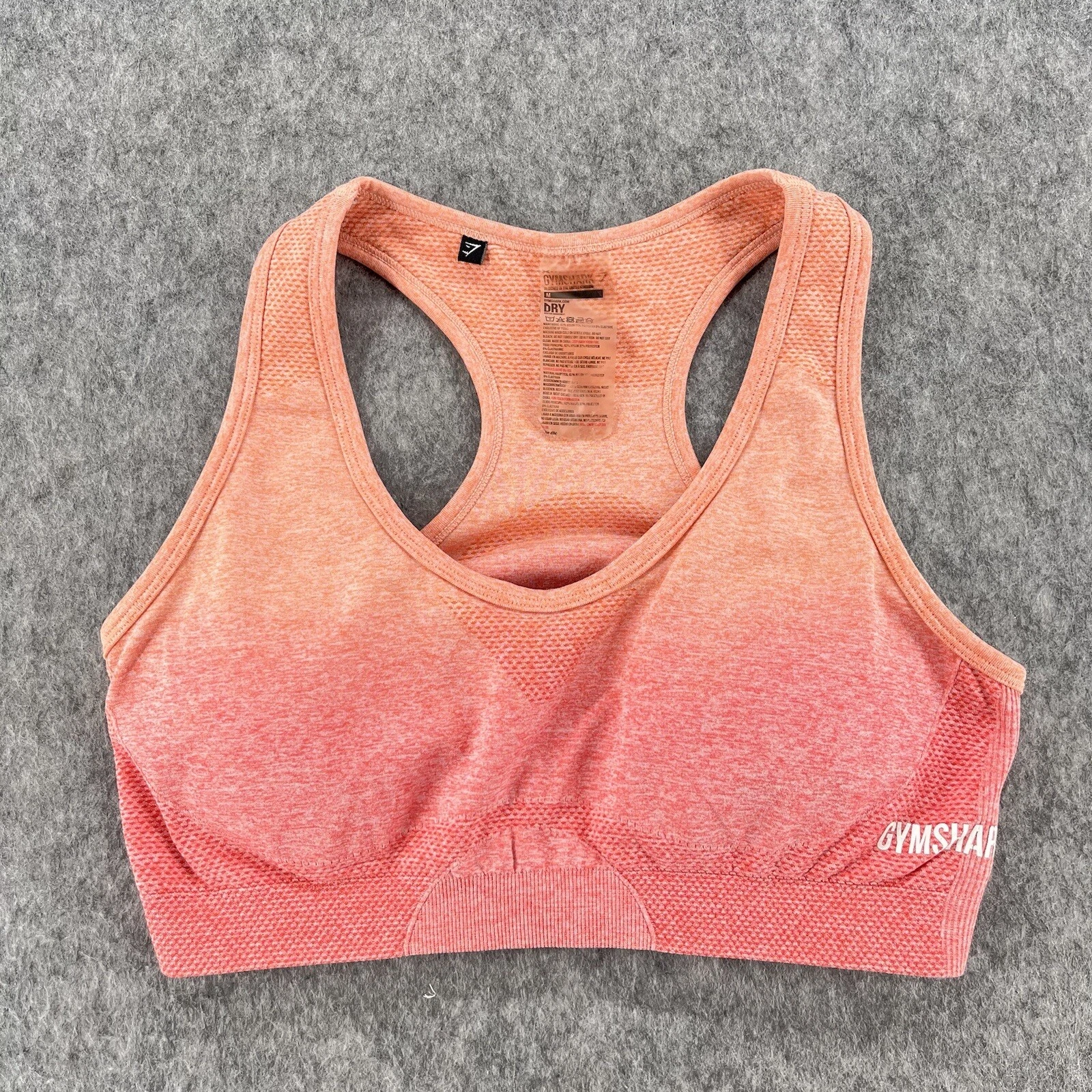 gymshark dry ombre tank-bra