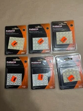 Lot Qty 6 PROSOURCE  Frames Cabinet Feet Bumpers 1/2" 104 total P2