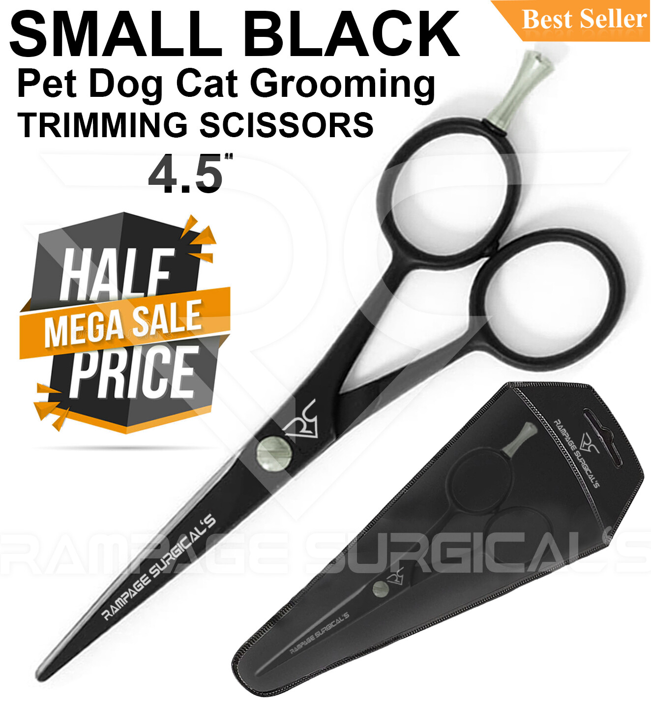 Pet Grooming Scissors Set Professional Dog Cat Grooming Shears 5.0",5.5