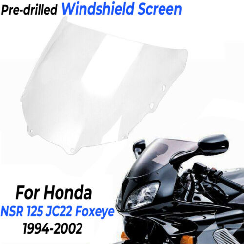 Deflector de parabrisas para Honda NSR125 JC22 1994-2002 orificio preperforado - Imagen 1 de 9