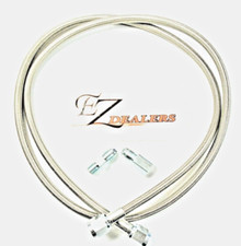 48 Gauge Line Kit Oil Fuel Pressure Hose Braided 18 Npt -4 An Imca Nhra Sbc 48 Gauge Line Kit Oil Fuel Pressure Hose Braided 18 Npt -4 An Imca Nhra Sbc