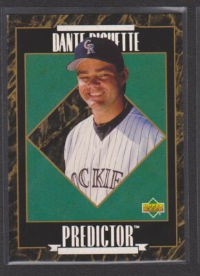 1995 UPPER DECK SERIES 2 PREDICTOR #R49 DANTE BICHETTE EXCHANGE CARD ROCKIES SP