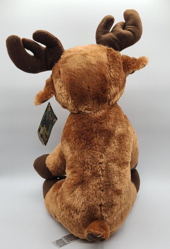 Fiesta Moose 15" Promo Sitting Plush Stuffed Animal Toy Item# A53197 Tags - Picture 3 of 15