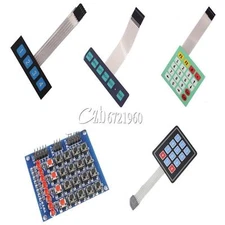4x4/4x3/4x5/1x6/1x4 Keys Matrix Keyboard Array Membrane Switch Keypad Keyboard