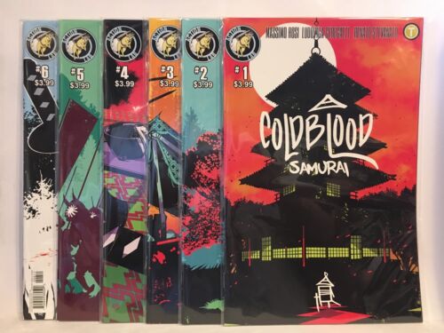 Cold Blood Samurai #1-6 set VF/NM 1st print Action Lab Comics - Photo 1/1