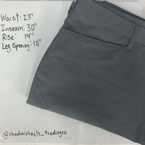 Cintas Womens Work Pants Cathy Fit Gray Zipper Fly Size 26 RG 395-33 - Picture 7 of 7