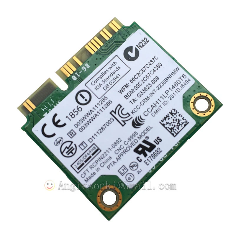 Intel Centrino Wireless-N 2230 BT+WIFI Card 04W3765 for THINKPAD T430U E530 Y410 - Image 3 of 4