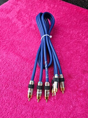 Pro Flex High Performance Component Video Interface - 3FT Blue Cable