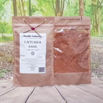 Catuaba Rindentee | Erythroxylum catuaba | Gesundheitsbotschaft handverpackter Kräutertee