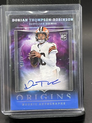 2023 Panini Origins Dorian Thompson-Robinson On-card Auto /49 RC Browns