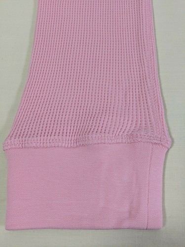 POOF Girl's Pink High Rise Faux-Snap Back-Pocket Thermal Textured Leggings sz L - Picture 10 of 12