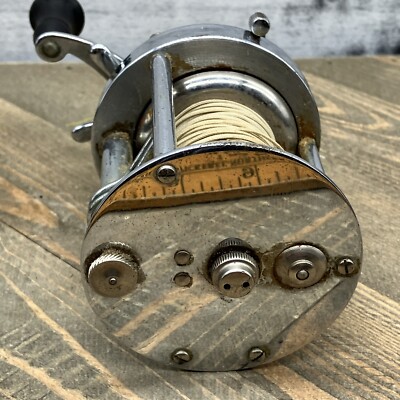 Shakespeare Service 1946 M Model FA Silver Fishing Reel USA Shakespeare Service 1946 M Model FA Silver Fishing Reel USA