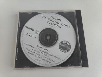 Philips Digital Training Video Demonstration Disc CDI Cd-i Interactive vcd