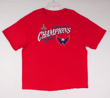 Washington Capitals 2018 Stanley Cup Champions Men’s T-Shirt Red XL