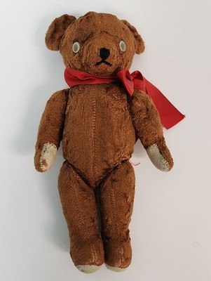 Vintage Jointed Teddy Bear Moving Arms Legs Old High Quality Stuffed Bear