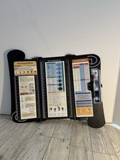 Nursing Black Foldable Clipboard W/ Nursing Edition Cheat Charts