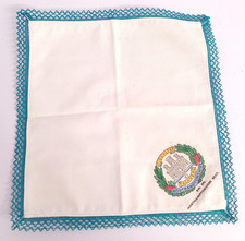 Vintage 6. Bataillon Northamptonshire Regiment Taschentuch Talavera Wappen...