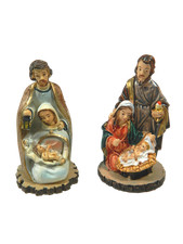 Mini Natività Cm6,5h Sacra Famiglia per Lavoretti Scuola Regalini Natale Presepe
