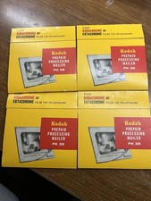 4x KODAK PREPAID FILM MAILER PK 36 FOR 36 EXP EKTACHROME