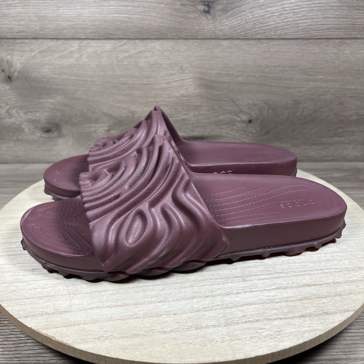 CROCS Salehe Bembury x The Pollex Slide Sandal Huckle Purple  display picture 1