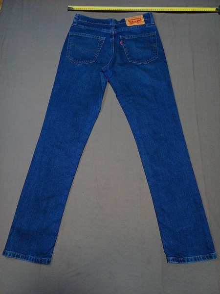 Women Levi's Jeans Black 30 / L