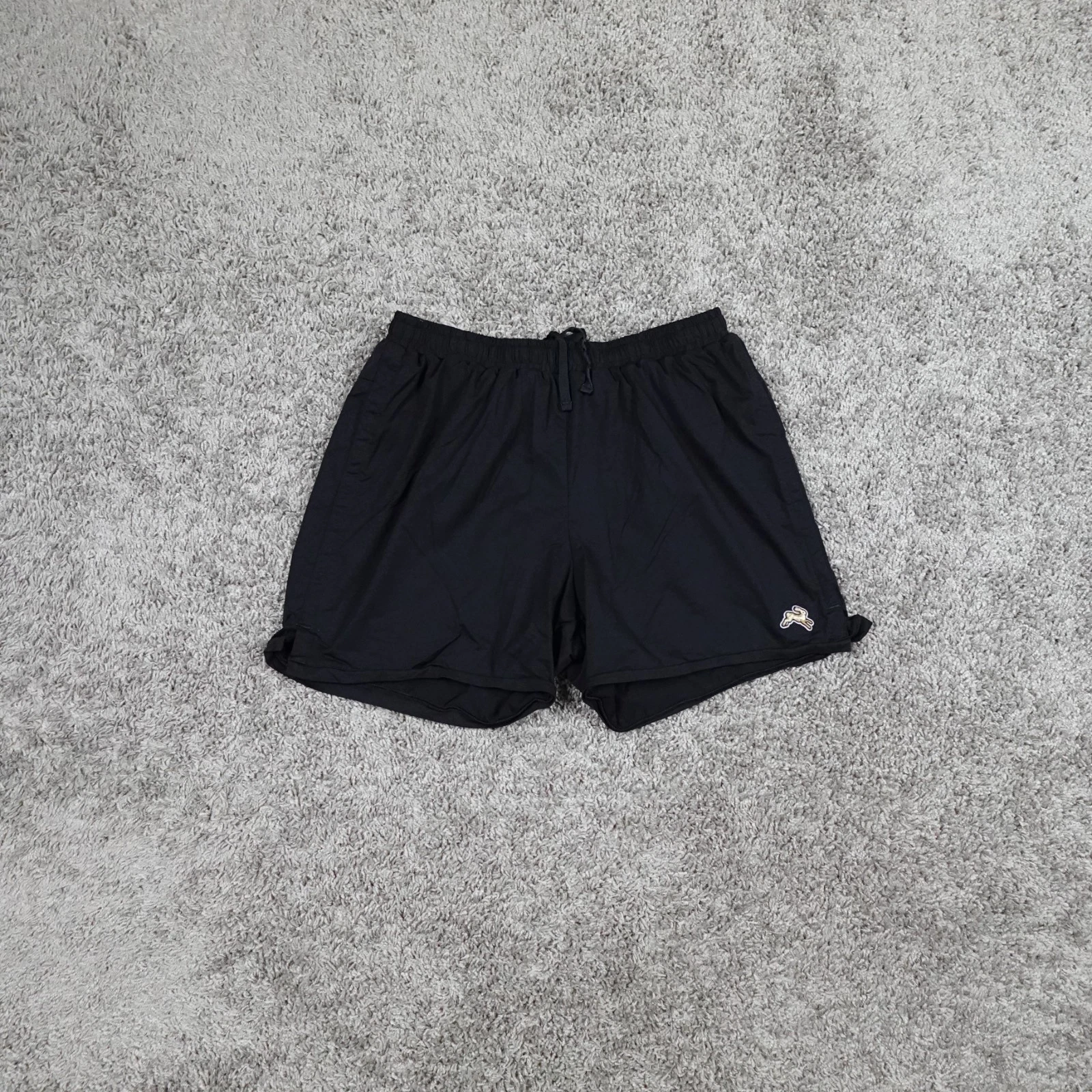 Tracksmith Running Shorts Womens Medium Black Athletic Gym Trail