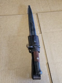 YUGO model 44 MAUSER BAYONET W SCABBARD