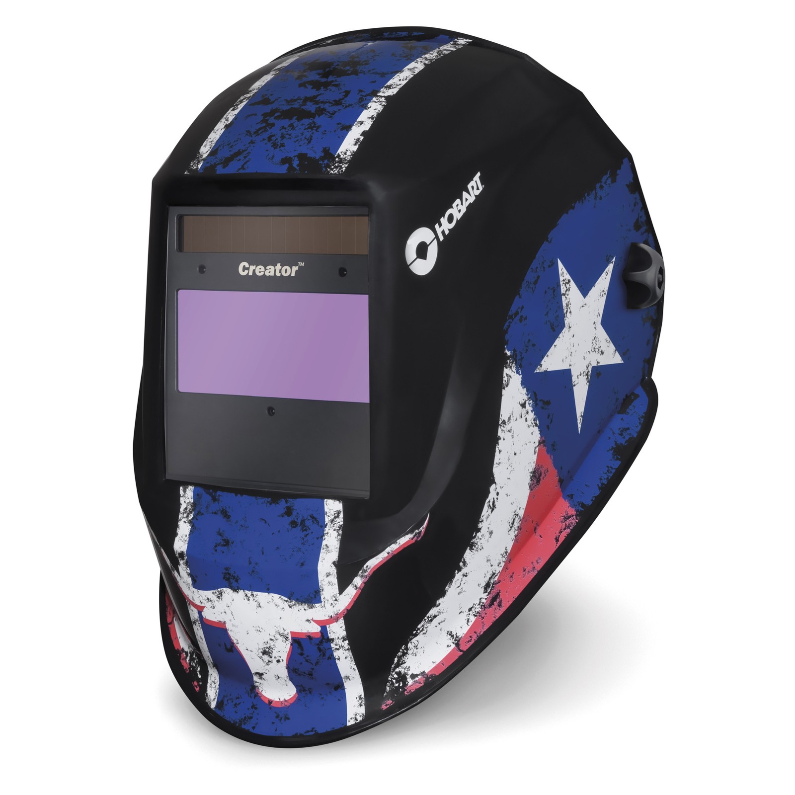 Hobart Creator Series Auto-Darkening Welding Helmet with Grind Mode,Texas,