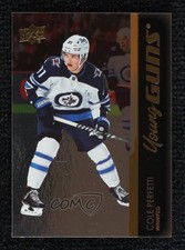 2021-22 Upper Deck Series 2 Young Guns Silver Foil Cole Perfetti #466 0i7l