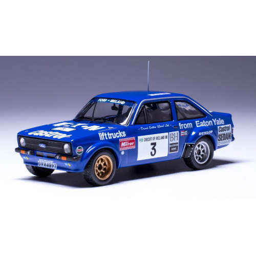 Ford Escort Mk Ii R N.3 Circuit Of Ireland 1980 COLEMAN-BRENDAN 1:43 Ixo Model A-image