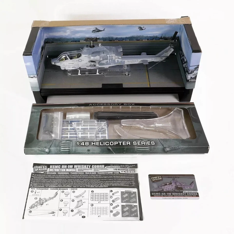 Forces of Valor 1/48 Helicopere Bell AH-1W Whiskey Cobra Usmc Mint Box - Bild 3 von 4