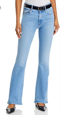 MOTHER Denim WEEKENDER Flare Jeans in Blessings In Disguise Size 29 NEW