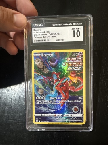 Deoxys graded PSA 10 for sale on eBay