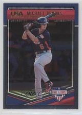 2018 Panini USA Baseball Stars & Stripes Longevity Michael Brooks #61 k0v