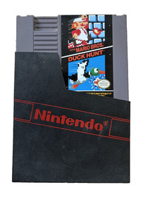 Super Mario Bros / Duck Hunt Nintendo NES Game Genuine NTSC USA + Dust Sleeve