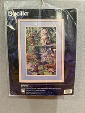 Vtg 1996 Bucilla Reflections Needlepoint Kit 10 X 16 Cat 4721 RARE Sealed