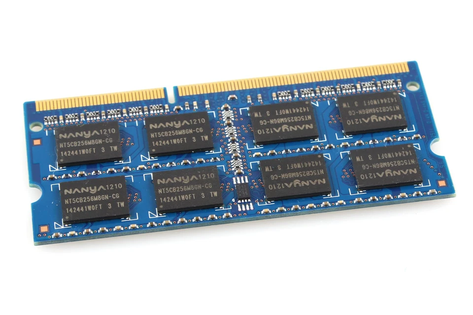 Nanya 4GB 2RX8 PC3-10600S DDR3-1333Mhz 1.5V Laptop Memory SODIMM RAM Intel - Image 3 of 4