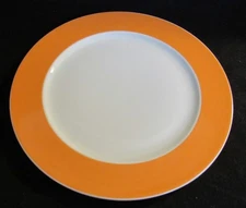 THOMAS ROSENTHAL SUNNY DAY 12 1/4" ORANGE CHOP PLATE ROUND PLATTER