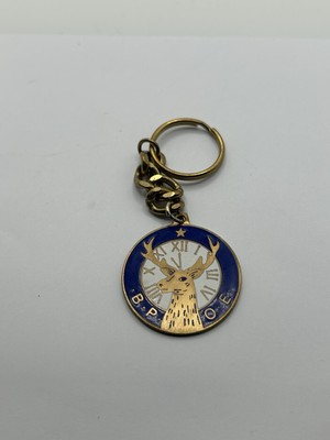 1989 30th Anniversary Order of Elks Lodge BPOE Clayton Lodge #2132 Keychain