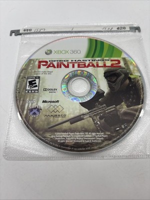 Greg Hastings Paintball 2 Microsoft Xbox 360 Video Game Disc Only