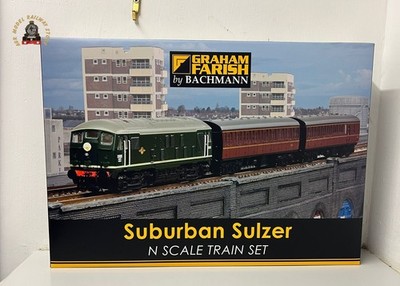 Graham Farish 370-062 Spur N Suburban Sulzer Zugset