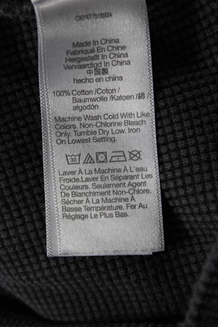 Madewell Womens Cropped Basic Button Long Sleeve … - image 4