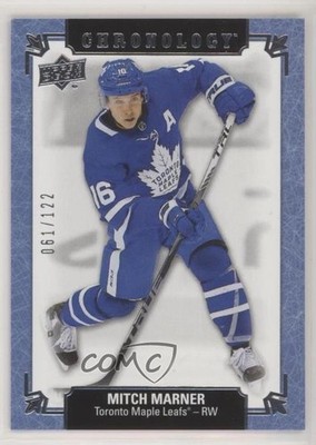 2019-20 Upper Deck Chronology Metallic Blue 61/122 Mitch Marner #144 07g7