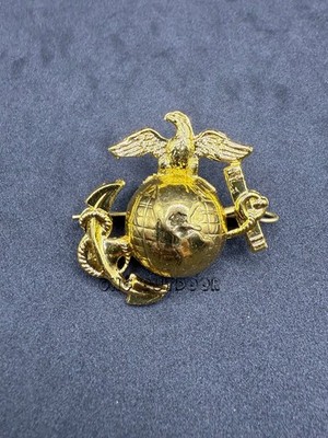 US Marine Corps Mützenabzeichen USMC Mütze Abzeichen Adler Globus Anker Pin Badge