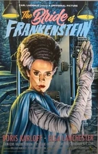 Jason Edmiston Bride Of Frankenstein Variant Poster Universal Monster Coda 