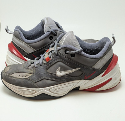 Mens Nike M2K Tekno Gray Gunsmoke Athletic Running Shoes BV2519-001 Size 8.5